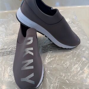 DKNY Gray Slip-On Women’s Sneakers
